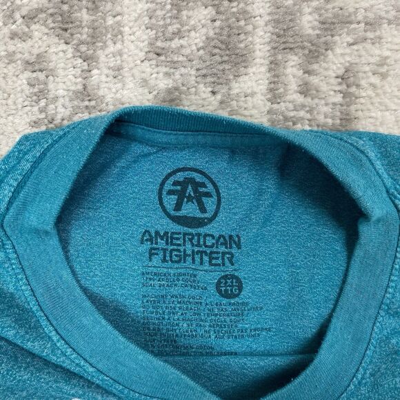 American Fighter T Shirt Short Sleeve Multicolor Athletic Shirt Size 2XL XXL - Picture 6 of 6